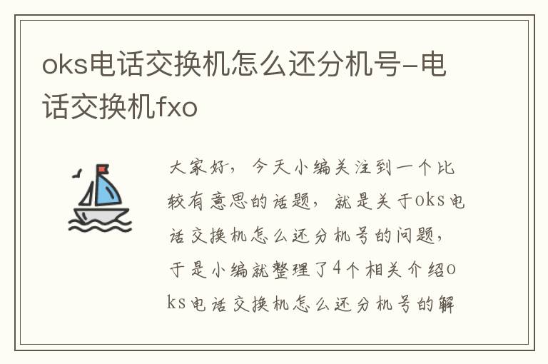 oks电话交换机怎么还分机号-电话交换机fxo