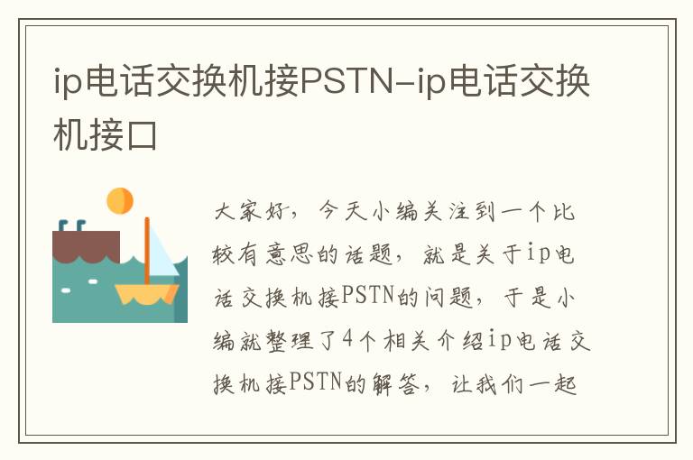 ip电话交换机接PSTN-ip电话交换机接口