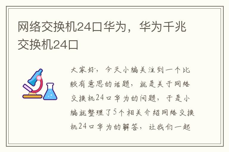 网络交换机24口华为，华为千兆交换机24口